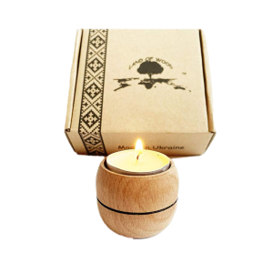 Wooden Tea Lights Candle Holder (Set of 5)