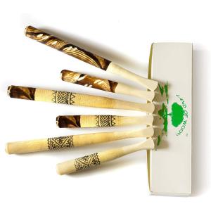 Handmade Wooden Regular Cigarette Holder Mouthpiece (Set of 6)
