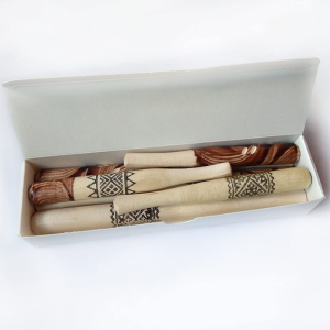 Handmade Wooden Regular Cigarette Holder Mouthpiece (Set of 6)
